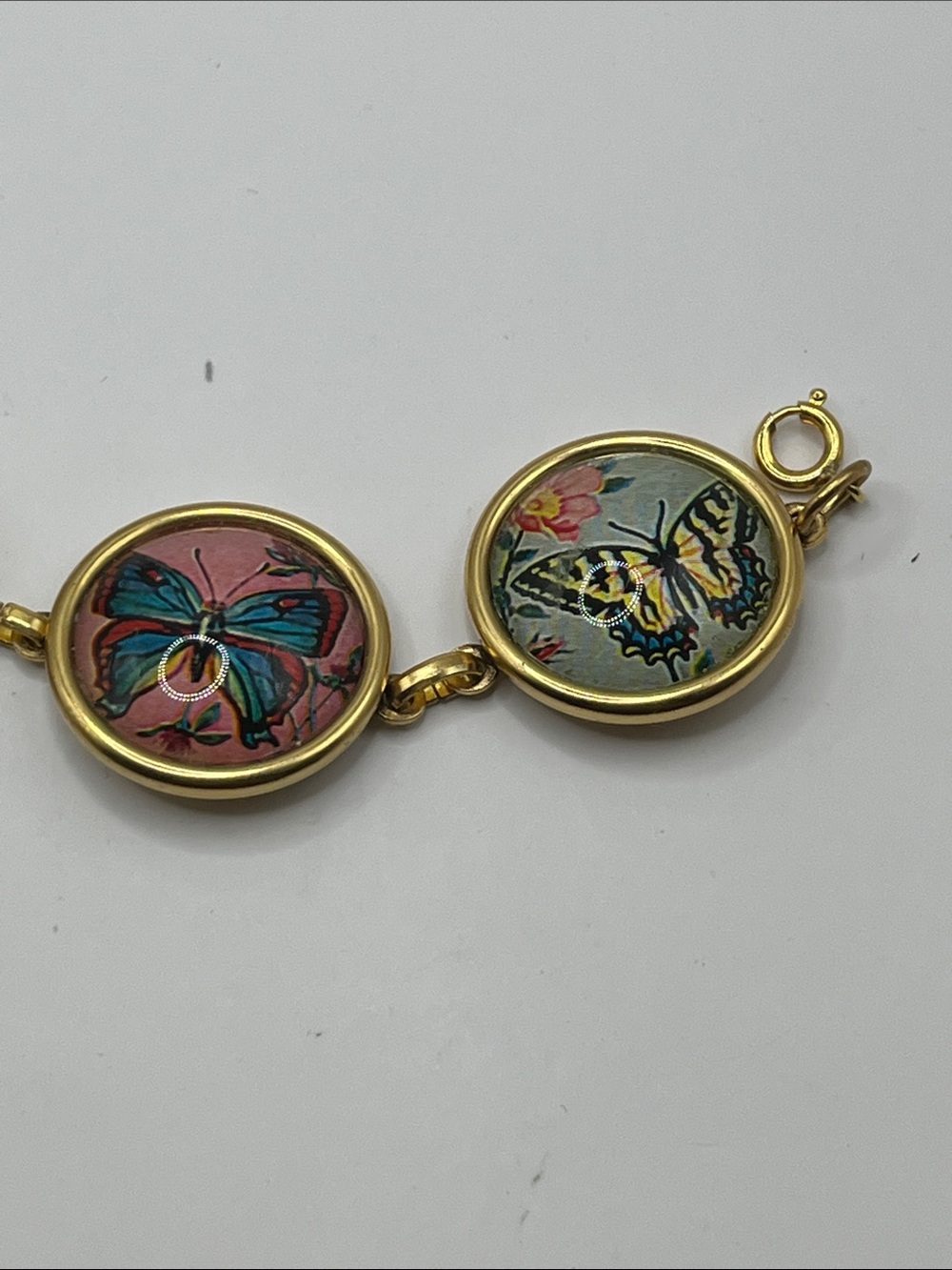 Vintage Retro Gold-Tone Butterfly set Attributed to Designs From The Deep - Picture 6 of 9